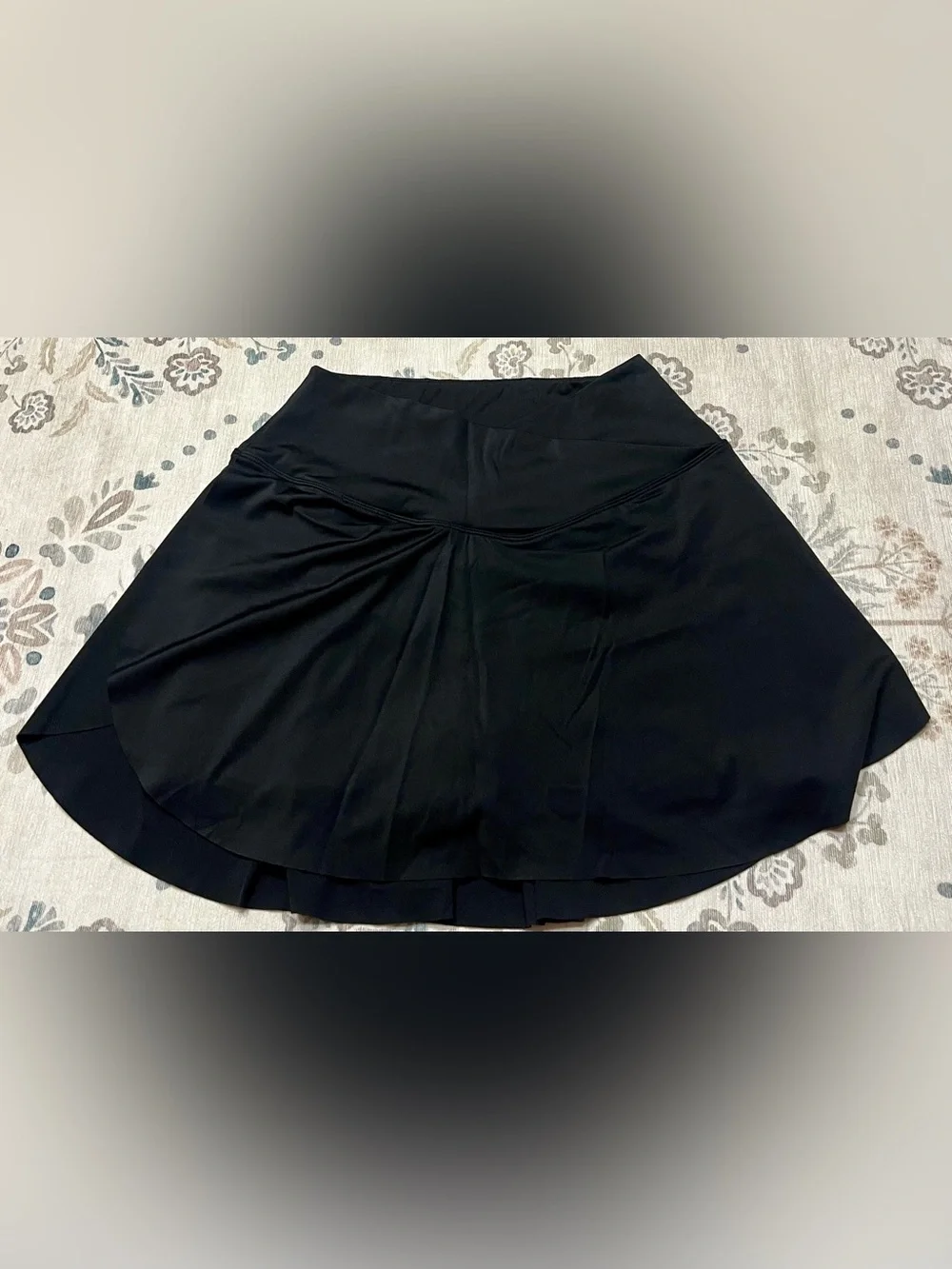 Halara Everyday SoftlyZero Airy Crossover 2-in-1 Mini Tennis Skirt Black Medium - Picture 6 of 11